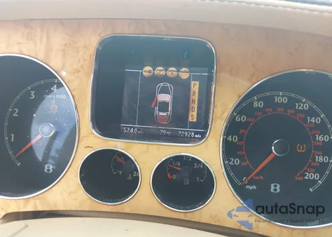 2007 Bentley Continental Gtc z USA, uszkodzony, nr VIN SCBDR33W67C045772